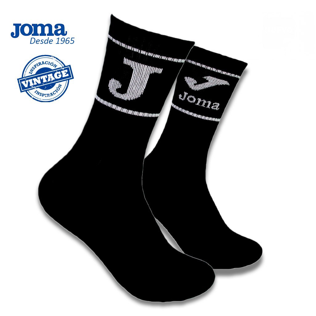 Calcet&iacute;n alto deportivo pack x2logos J combinados 