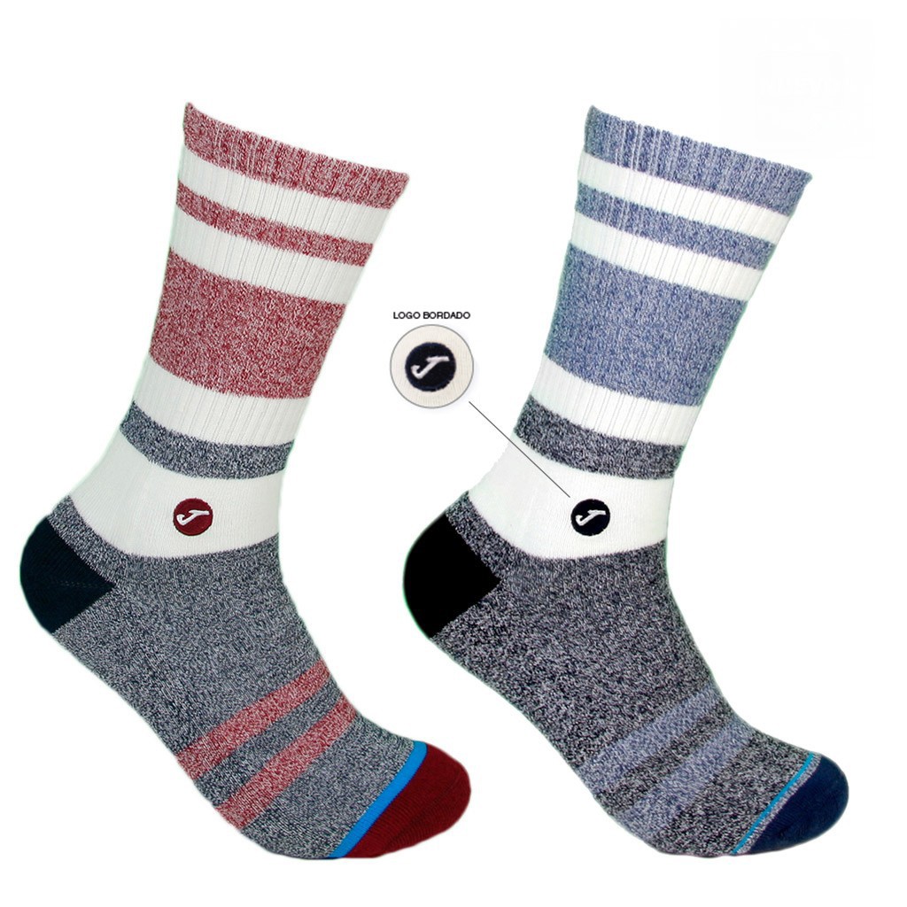 Calcetin Stone Crew Top Yarn con logo bordado 