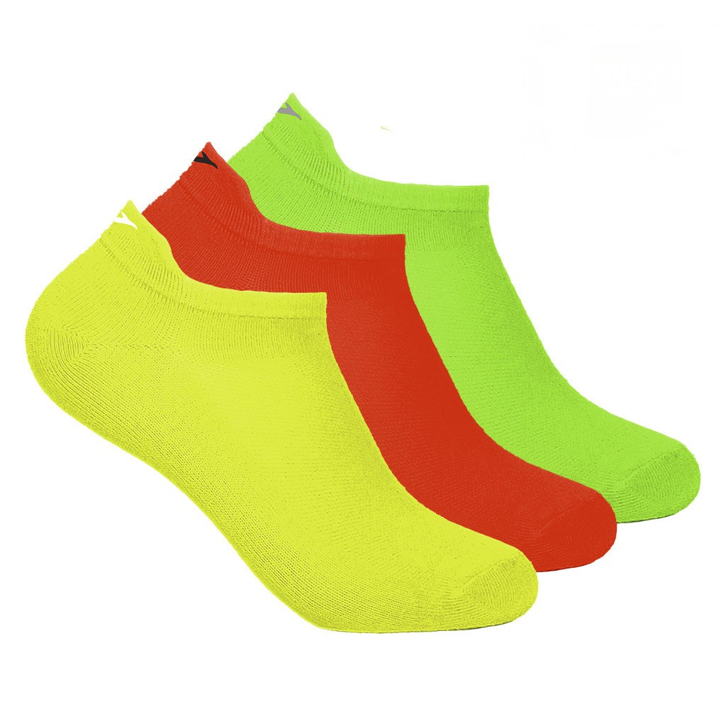 Calcet&iacute;n pack x3 unisex invisible tal&oacute;n alto 