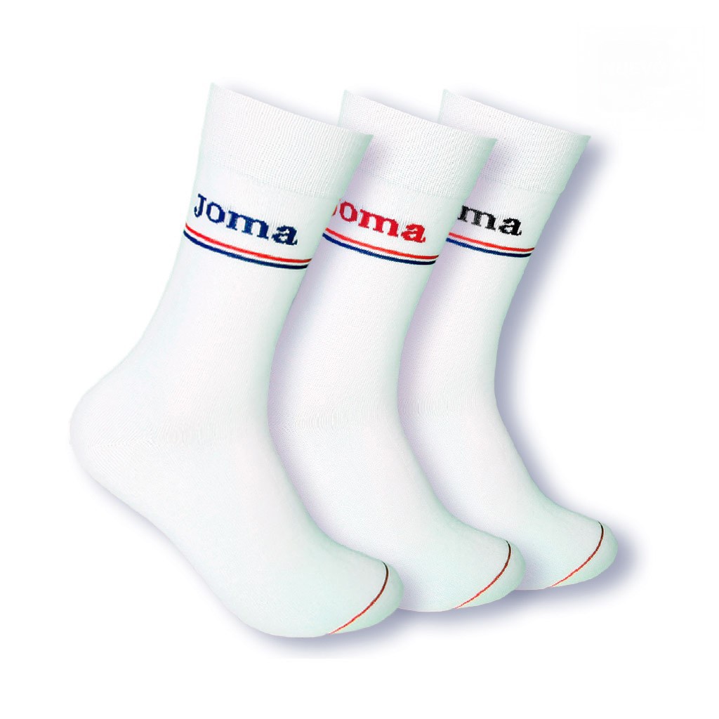 Calcet&iacute;n deportivo alto algod&oacute;n pack X3