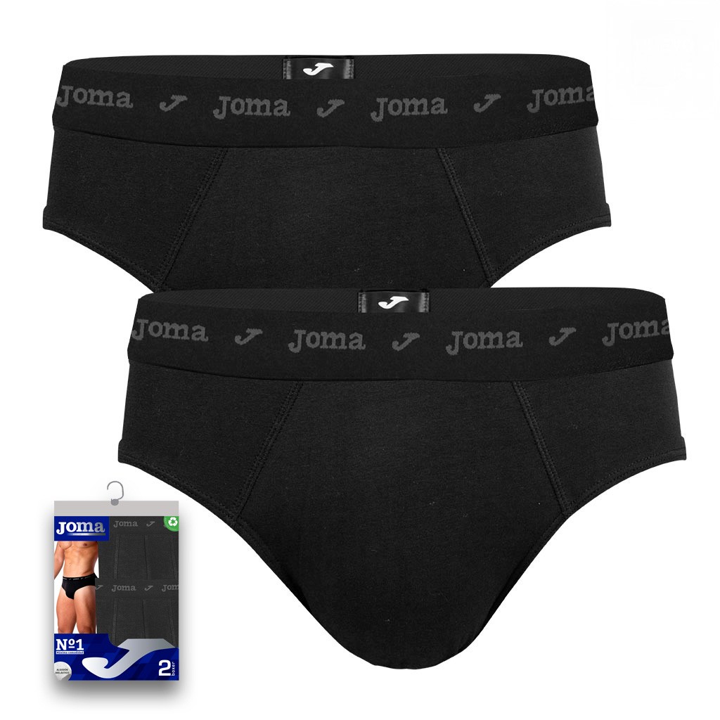 Slip hombre b&aacute;sico pack x2 algod&oacute;n el&aacute;stico