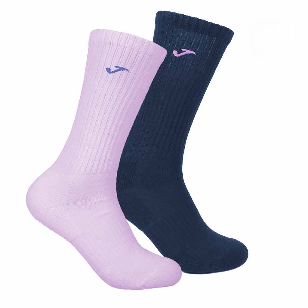 Calcet&iacute;n deportivo rizo mujer pack 2 alta calidad